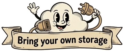 Bring your own storage
